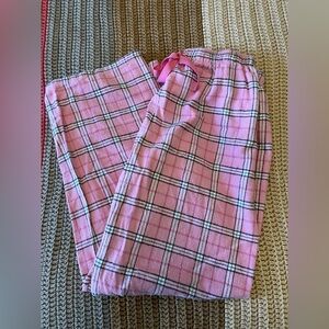 Boxercraft Pink Plaid Women’s Cotton Flannel Pajama Pants